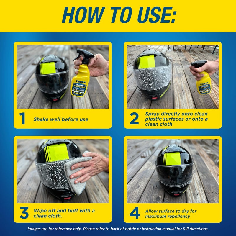 Rain-X 620036-6PK Plastic Treatment, 12 fl. oz. (Pack of 6) - Image 3